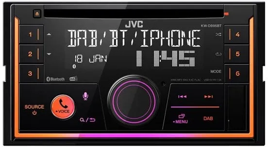 JVC KW DB95BT - Bilradio