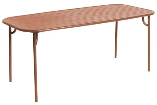 Petite Friture WEEK-END Rektangulärt Bord Terracotta