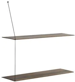 Woud Stedge Hylla Rökt Ek 80 cm