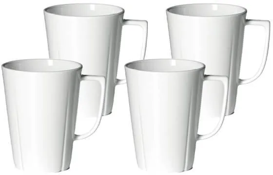 Rosendahl Grand Cru mugg - vit - 4 st