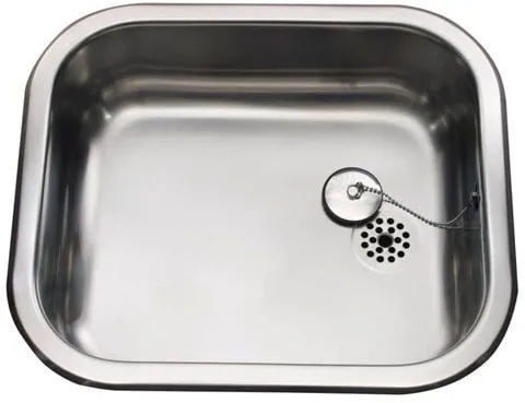 Juvel Intra juvel köksvask K400 400 x 340 mm rostfritt stål, med propp