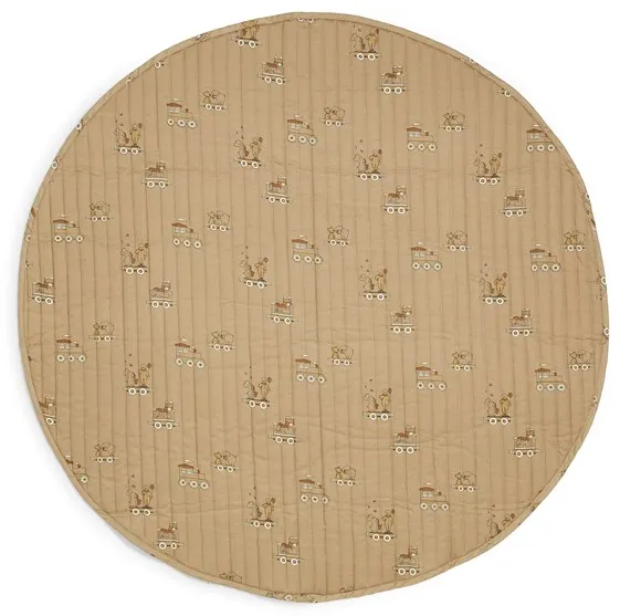 Nuuroo Ola quiltad lekmatta - Carnival Train