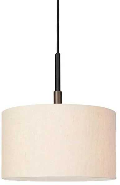 GUBI Gravity Pendellampa Ø30 Antik mässing & Tyg