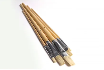 Artino Målarkostar/Konstnärspenselset Platta Ass. storlekar - 5 st