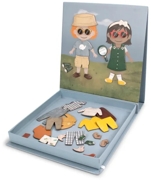 Magnetisk klippdocka - Redo för ditt äventyr