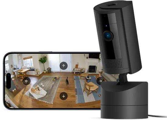 Ring Pan-Tilt Indoor Cam - Black
