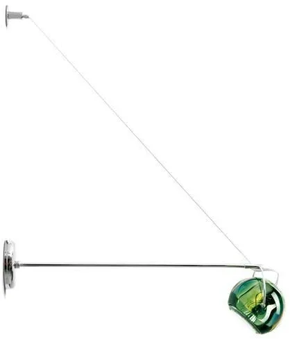 Fabbian Beluga Vägglampa På Arm Grön